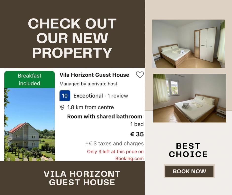 Vila Horizont Baks-Rrjoll エクステリア 写真